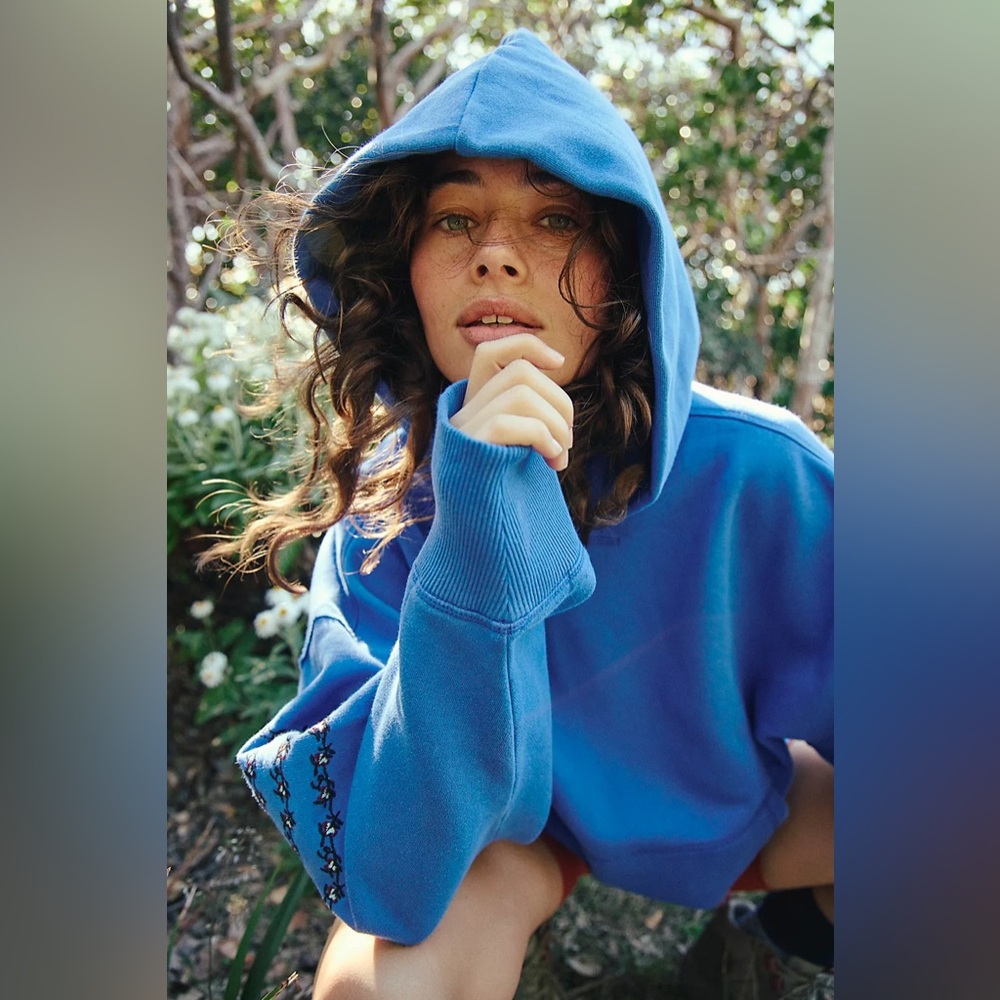 🎉HOST PICK🎉 🆕 FP MOVEMENT | AT MY BEST EMBROIDERED HOODIE | SZ: M - Picture 4 of 6